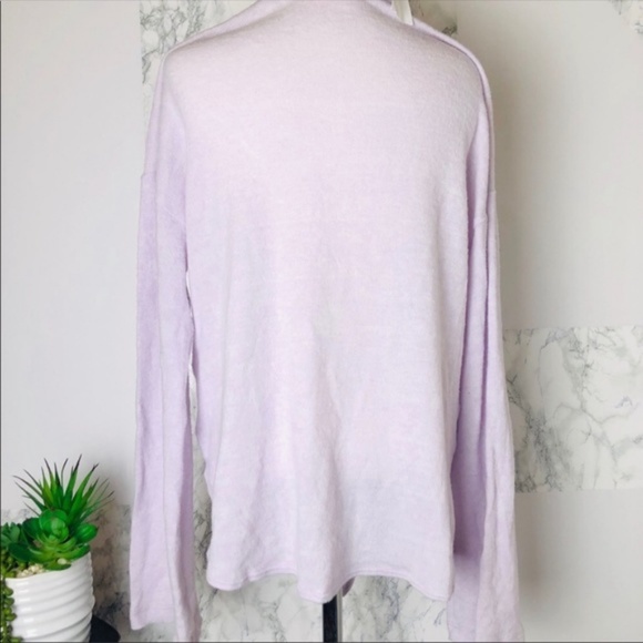 🌸Socialite Cozy Tie Front Mock Neck Sweater - Picture 4 of 6